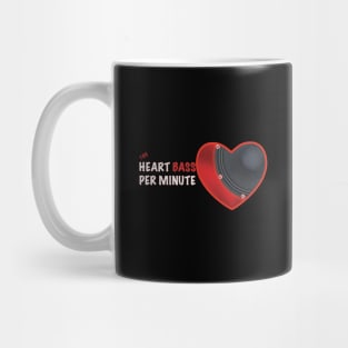 100 Heart Bass Per Minute Mug